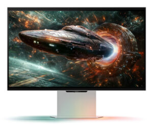 Ecran 27 Samsung Argent Gaming Odyssey 3D G90XF 3840x2160 IPS 1ms 165Hz 350cd/m