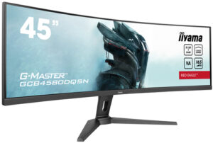Écran IIYAMA 44,5 Noir G-Master Red Eagle VA 32:9 incurvé 0.8ms 5120x1440 165Hz - GCB4580DQSN-B1