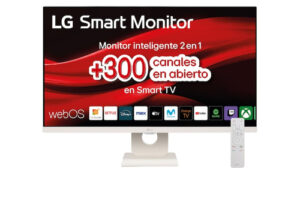 SMART Monitor LG 27 IPS Noir 1920x1080 16:9 IPS 5ms 250cd/m 100Hz HDMI - 27U511SA-W