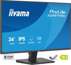 Écran 24 pouces Iiyama ProLite X2497HSU-B1 Full HD 120Hz (Noir)