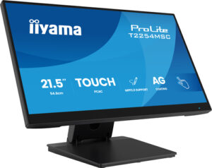 Ecran IIYAMA 21.5 Tactile PCAP 10 points ULTRA MINCE dalle IPS anti-reflet 1920