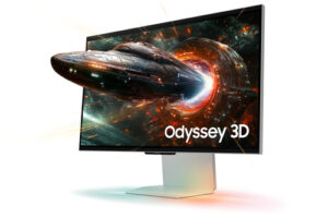 Ecran 27 Samsung Argent Gaming Odyssey 3D G90XF 3840x2160 165Hz