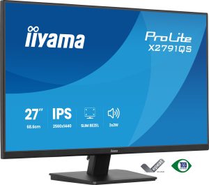 Écran 27 pouces Iiyama Prolite X2791QS-B1 Quad HD (Noir)