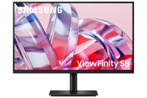 Écran 32 Samsung Noir ViewFinity S8 S80H 3840x2160 VA 16:9 5ms 350cd/m2 60Hz - LS32H804EAUXEN