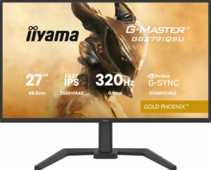 Écran IIYAMA 27 pouces G-Master Gold Phoenix Noir Fast IPS 2560x1440 16:9 0.6ms - GB2791QSU-B1