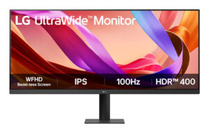 ECRAN LG 34 dalle IPS Noir 21:9 5ms 2560x1080 100Hz 400cd/m2 1500:1 HDR 10 HDMI