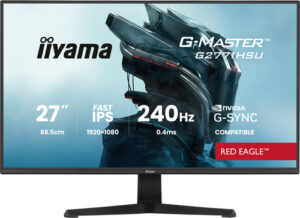 Écran IIYAMA 27 pouces G-Master 0.4ms Red eagle Fast IPS 1920x1080 16:9 240Hz 350cd/m - G2771HSU-B1