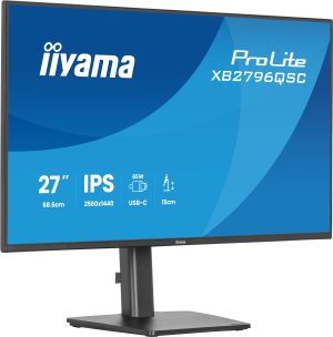 Écran 27 pouces Iiyama ProLite XB2796QSC-B1 Quad HD 75Hz (Noir)