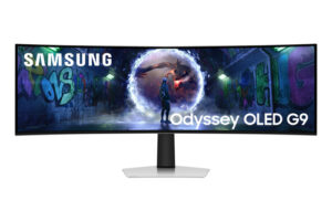 Écran 49 pouces Samsung Gaming Odyssey OLED G9-G93SD Gris 240Hz 0.03ms 5120x1440 - LS49DG934SUXEN