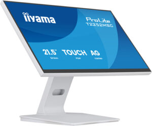 Ecran IIYAMA 21,5 Blanc Tactile PCAP 10 pts 1920x1080 dalle IPS ultra mince HDM