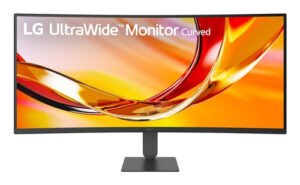 ECRAN LG 34 VA Noir 21:9 5ms 3440x1440 incurv� 1800R 144Hz 300cd/m2 HDMI Displa