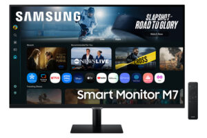 Écran 32 SAMSUNG Smart Monitor M7 Noir 3840x2160 VA 4ms 300cd/m 3000:1 - LS32FM702UUXEN
