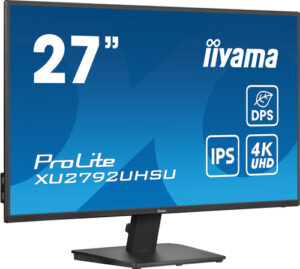 Écran IIYAMA 27 dalle IPS 4K 3840x2160 Ultra Mince 4ms,350 cd/m HDMI - XU2792UHSU-B6