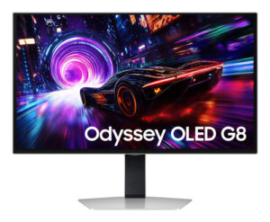 Écran 27 pouces Samsung Gaming ODYSSEY G8 Noir OLED 240Hz 0.03ms 3840X2160 250cd/m - LS27FG810SUXEN