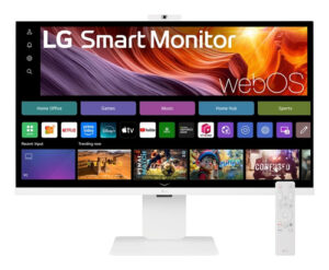 ECRAN LG SMART Monitor 32 Blanc IPS 16:9 5ms 3840x2160 60Hz 400cd/m2 HDR 10 HPs