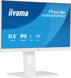 Ecran IIYAMA 21.5 Blanc IPS 16:9 1ms Ultra Mince 1920x1080 100Hz 300 cd/m  HDMI