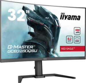 Écran IIYAMA 31.5 0.2ms G-Master Red eagle VA 2560x1440 165Hz 350cd/m 2xHDMI - GCB3280QSU-B2