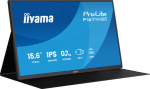 Écran portable IIYAMA 16 IPS 16:9 1920x1080 8ms 250 cd/m 1000:1 Haut-parleurs - P1671HSC-B1