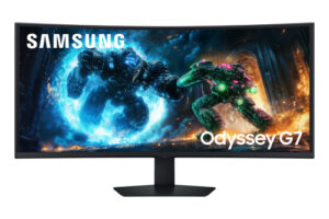 Écran 40 pouces Samsung Gaming ODYSSEY G7 - G75F Noir VA 5120x2160 21:9 Incurvé 1000R - LS40FG756EUXEN